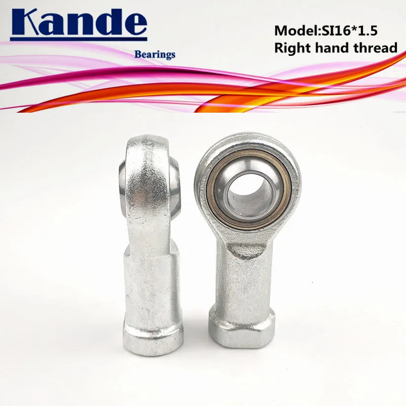 Kande подшипники 2 шт. тонкой нитью SI16x1.5 SI16 M16x1.5 тонкой нитью SI16T/Kx1.5 правая резьба SI16 * 1,5