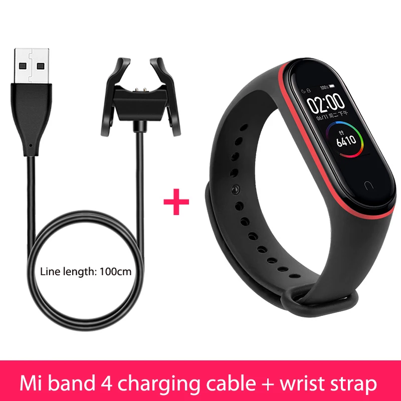 Зарядка для Xiaomi mi Band 4 силиконовый ремешок зарядный кабель Сменное зарядное устройство mi Band 4 nfc аксессуары для зарядки - Цвет: 3582