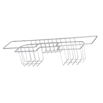 

Sink Tidy Stainless Steel Sink Caddy Organizer For Kitchens or Bathroom