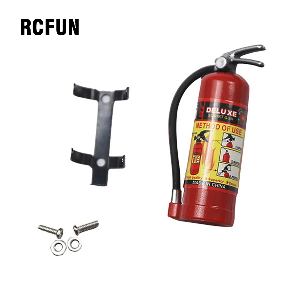 

1/10 RC Crawler Accessory Parts Fire Extinguisher Model For Axial SCX10 TRX4 Stickers Car Model Accessories Baby Kids For Toys