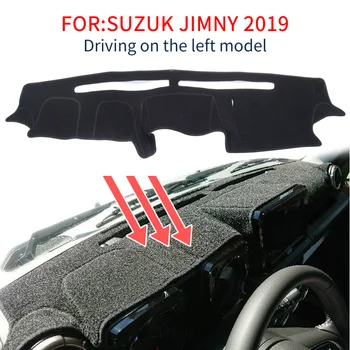 

Smabee Dash Mat Dashmat for Suzuki Jimny 2019 2020 Anti-Slip Mat Dashboard Cover Pad Sunshade Dashmat Carpet Accessories Black