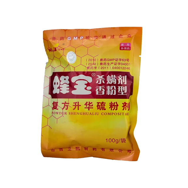 Méhészet Equimimimim Varroa Gyilkos Atkák Méhbetegség Szublimációval Kénpor Parazita Gyógyszerek Az Apikultúra -Mezőgazdasági Eszközökhöz