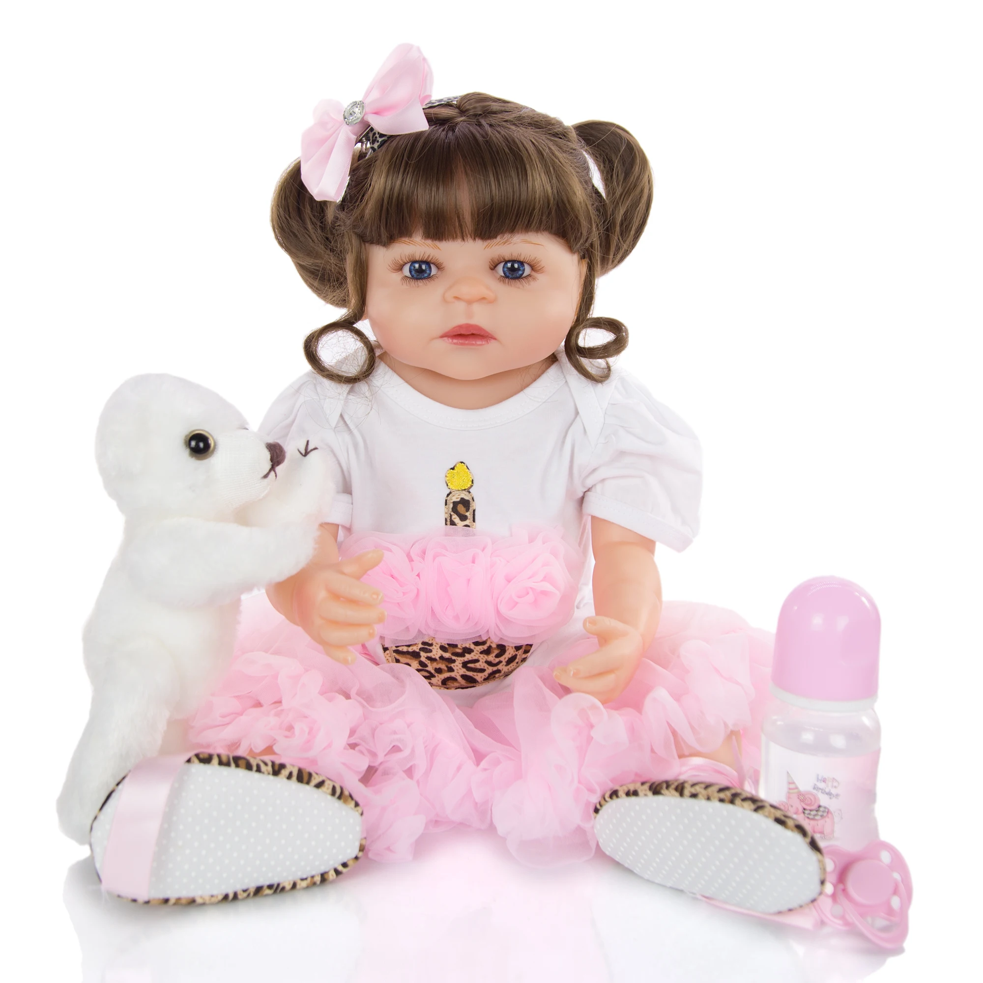 KEIUMI, милые, сделай сам, завитки, кукла для новорожденных, силиконовая, 55 см, кукла для новорожденного, полностью виниловая, водонепроницаемая, для детей, подарки на день рождения