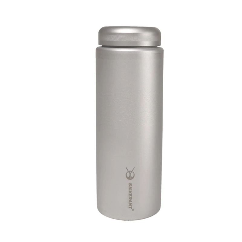 EDC Titanium Coffee Tea Bottle Portable Outdoor Camping Travel Gear EDC Tools 300ml & 400ml & 600ml