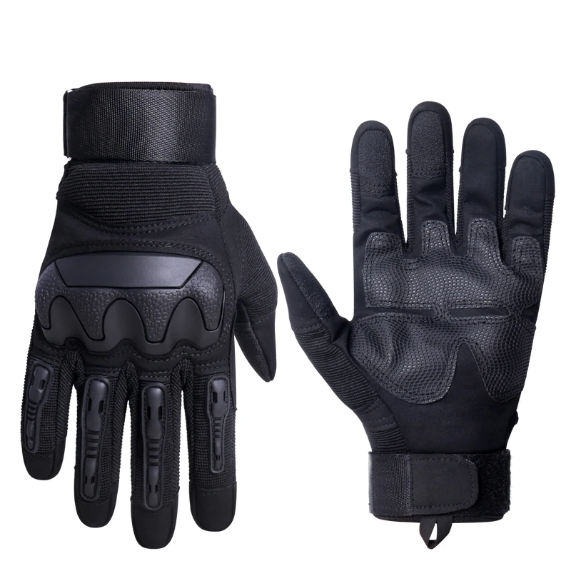 max grip gloves Touch Screen Outdoor Tactical Full Finger Gloves Armor Riding Mountaineering Fitness Protective Training Men's Protective Gloves men's waterproof gloves Gloves & Mittens