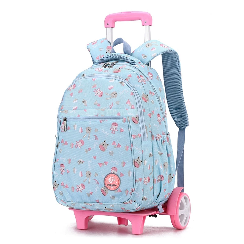 lightweight trolley school bag