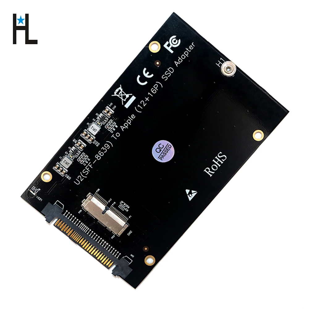 

PCIe SSD to SFF-8639(U.2)Adapter Card for 2013 2014 2015 2016 2017 MacBook Air Pro Retina SSD (Not SATA Interface )