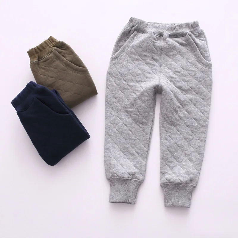 

Spring And Autumn Children Air Layer Pants Air Layer Shrinkage Pants Handfeel Soft Wear Comfortable