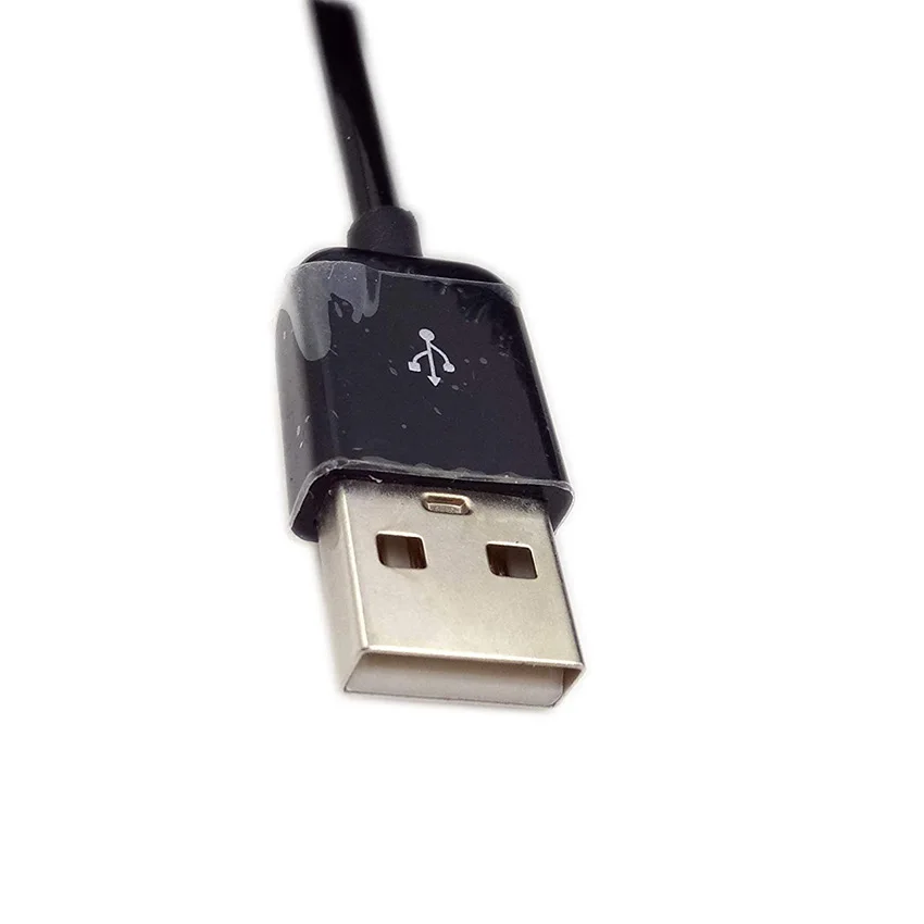 10 футов 3 м Спиральный USB 2,0 A штекер для USB A Женский удлинитель спиральный кабель шнуры