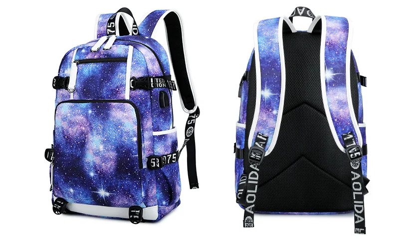 Мужской рюкзак для подростков, школьные сумки для мальчиков, детская водонепроницаемая сумка Оксфорд с USB зарядкой, рюкзак для мальчиков, школьный рюкзак