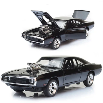 

1:32 Dodge Charger The Fast And The Furious Free Shipping Alloy Car Models kids toys for children Classic Metal Cars