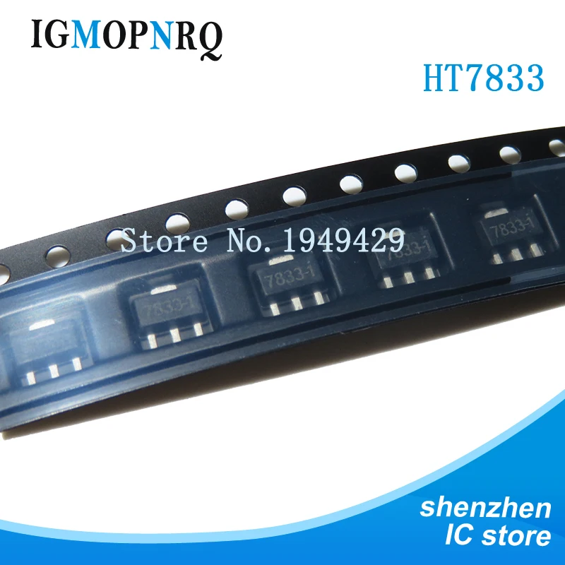 10 шт./лот HT7833-1 SOT89 HT7833 SOT 7833-1 SMD 7833-A 7833 3 V new | Электронные компоненты и