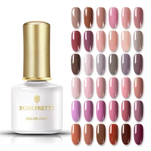 BORN PRETTY, 6 мл, 40 цветов, Гель-лак для ногтей, стойкий розовый цвет, замачиваемый Гель-лак, лак для нейл-арта, маникюр