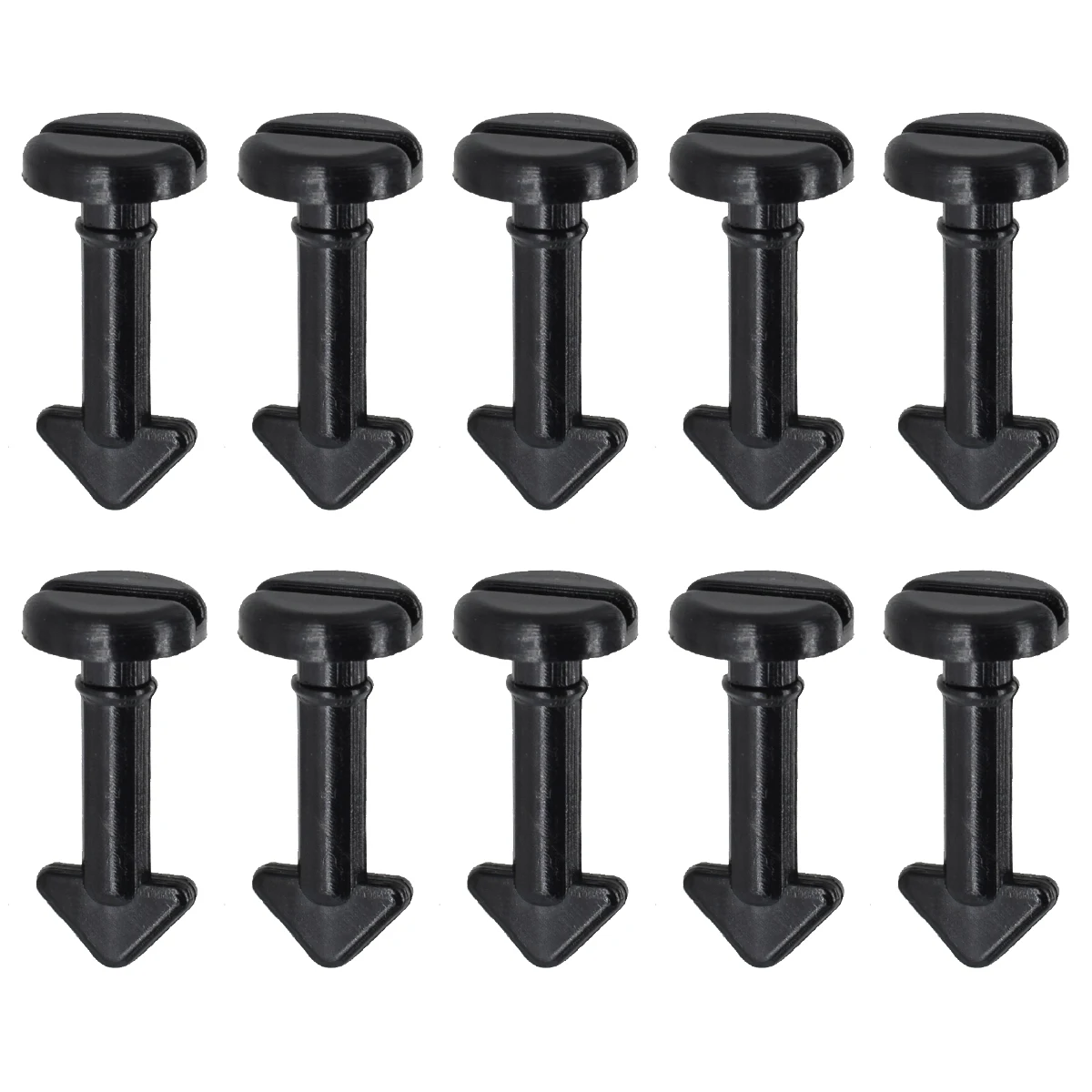 

10x For Citroen Picasso Xsara For Peugeot 307 Car Engine Trim Tray Cover Plate Clip Screws Rivet Auto Nylon Fastener Clips