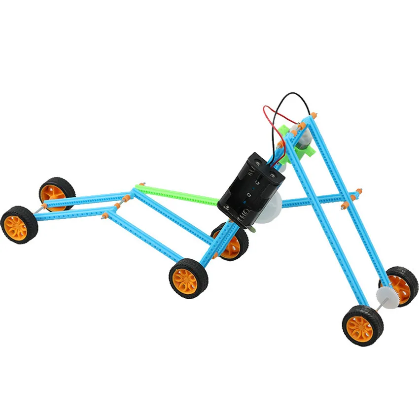

worm crawling robot student puzzle electronic physics electronic technology model