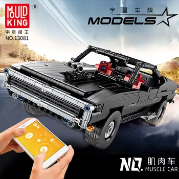 

MOC 13081 Technic App Remote control car Motorized CarUltimate Muscles Car Model Building Blocks Kids Toys Christmas Gifts