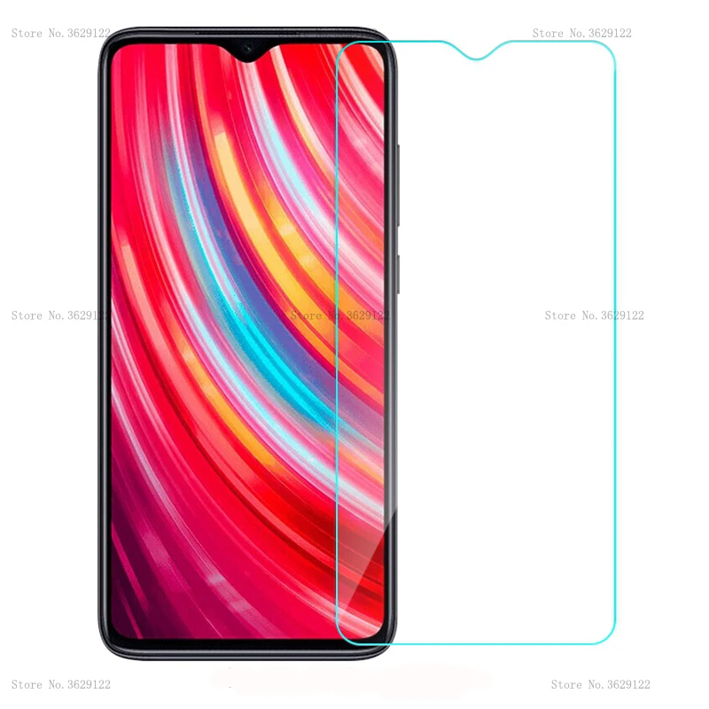 Закаленное стекло с полным покрытием для Xiaomi Redmi Note 8 7 6 Pro 7A 6A Защита экрана K20