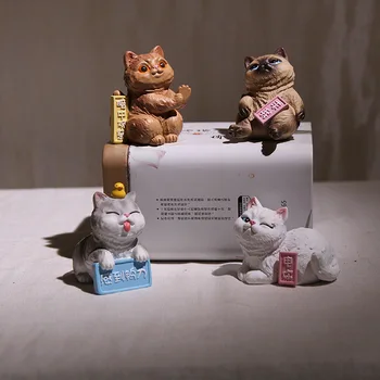 

Creative Cute Cartoon Network Sense Cat Car Mounted Decoration Men's Women's Top Grade Glorious Accessories Decoration Supplies