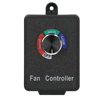 

120V Stepless Speed Controller Governor Pointer Display Speed Controller for Fans Lights Power Tools