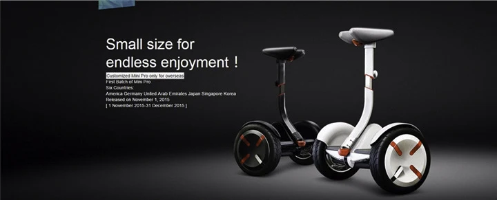 Ninebot Segway Mini Pro smart самобалансирующийся минипро 2 колесный Электрический Скутер Ховерборд скейтборд для картинга