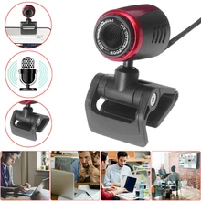 Aliexpress - HD Webcam with Microphone 30FPS USB 2.0 Web Cam For Computer Laptop Video Meeting Telecamera PC Camera Cámara web 20Abr 2021