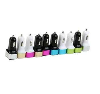 

Hot 2019 Universal 1 Pc Auto Car Charger Adapter 3-USB Ports 5.1A For iPhone6 5S Samsung Note4 S5 HTC LG