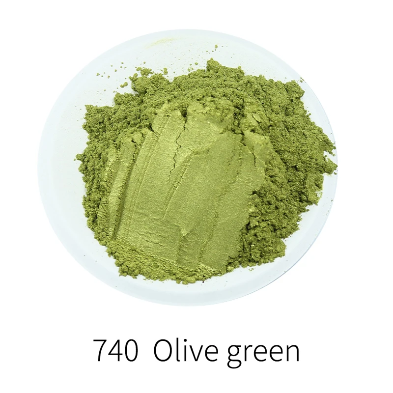 

Pearl Powder Coating Natural Mineral Mica Dust Type 740 Pearlized Pigment DIY Dye Colorant 10/50g for Soap Eye Shadow Car Crafts
