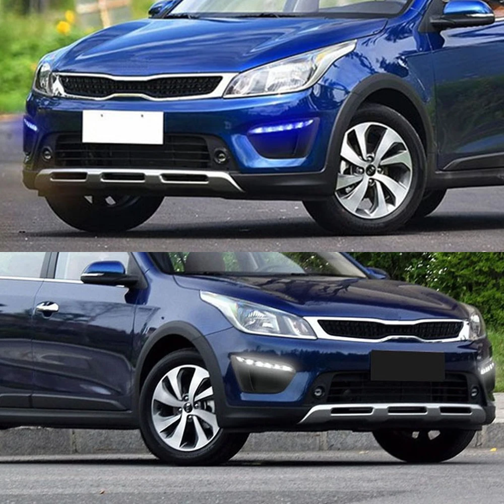 CSCSNL 1 пара супер ярсветодиодный одов для России KIA RIO X Line 2018 2019 Автомобильные