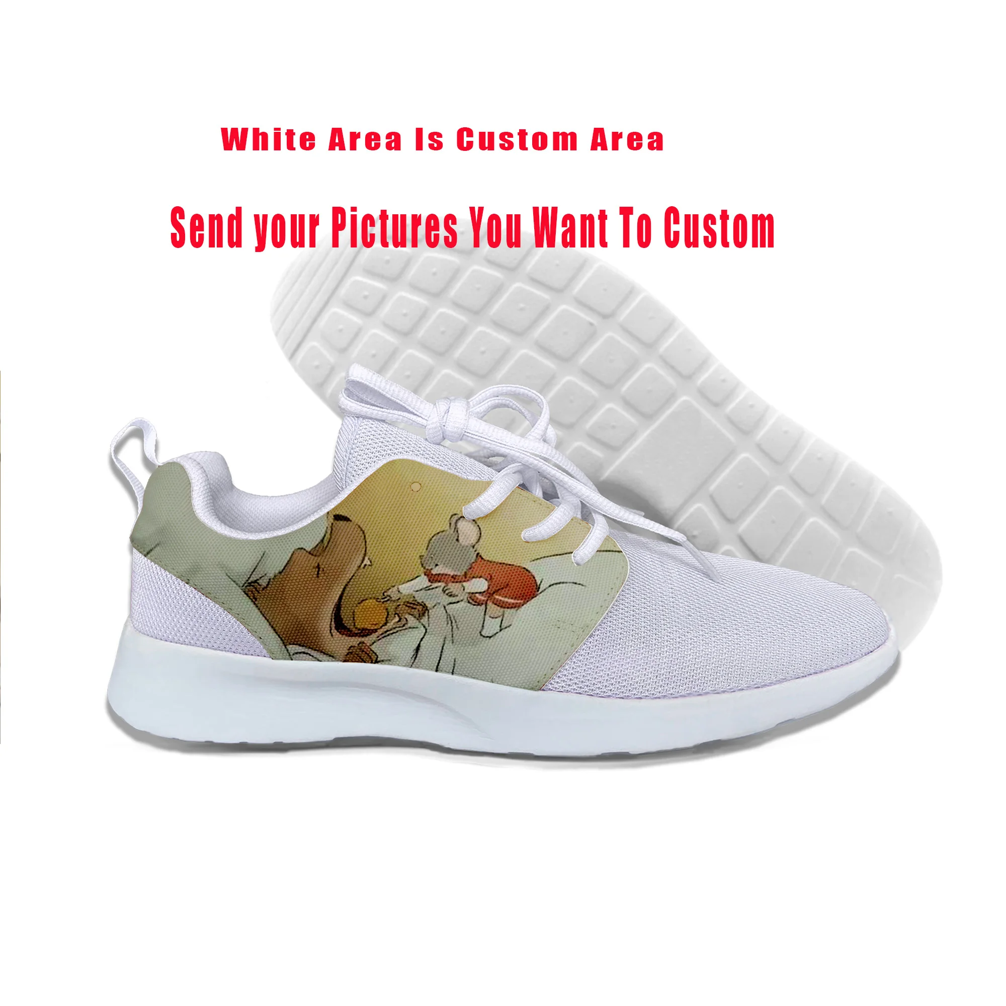 

2019 Hot Cool Fashion Summer Sneakers Handiness Casual Shoes 3D Printed Cartoon Cute Funny For Men Women Ernest Celestine