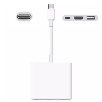 

USB Type C to HDMI HUB RJ45 Thunderbolt 3 Adapter for MacBook Samsung Dex Galaxy S10/S9 USB-C Converter Thunderbolt HDMI
