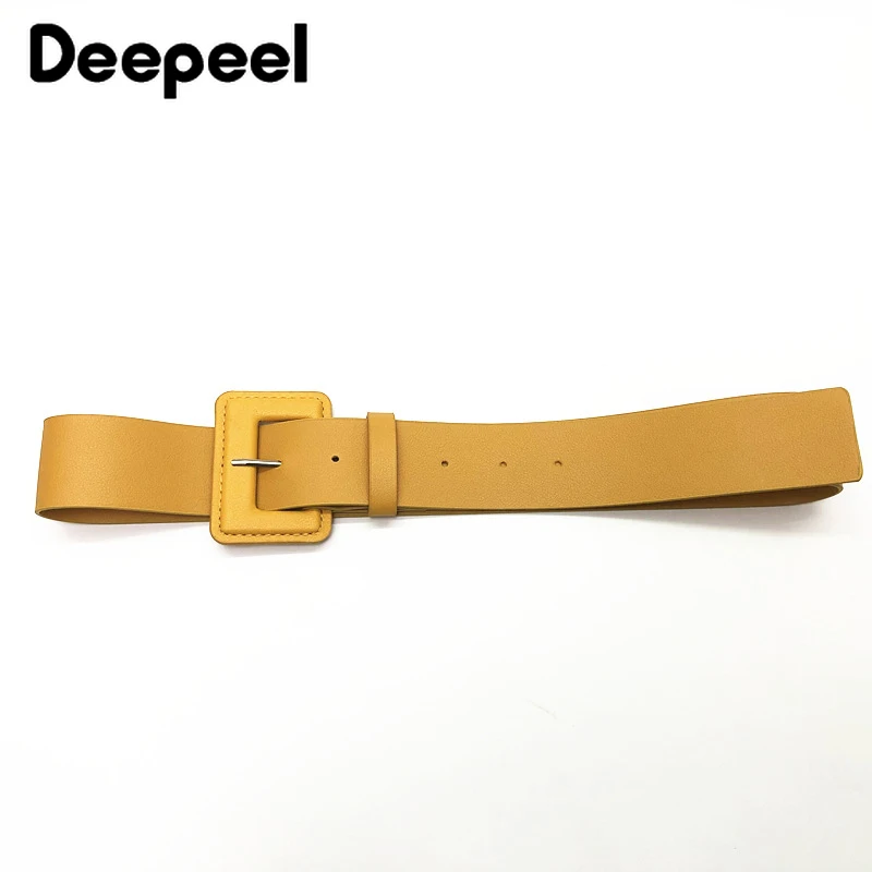 Deepeel, 1 шт., 4 см* 96 см, модный простой полиуретановый ремень, ручная работа, декоративные ремни для женщин, юбка, джинсовая рубашка, Декор, YB282