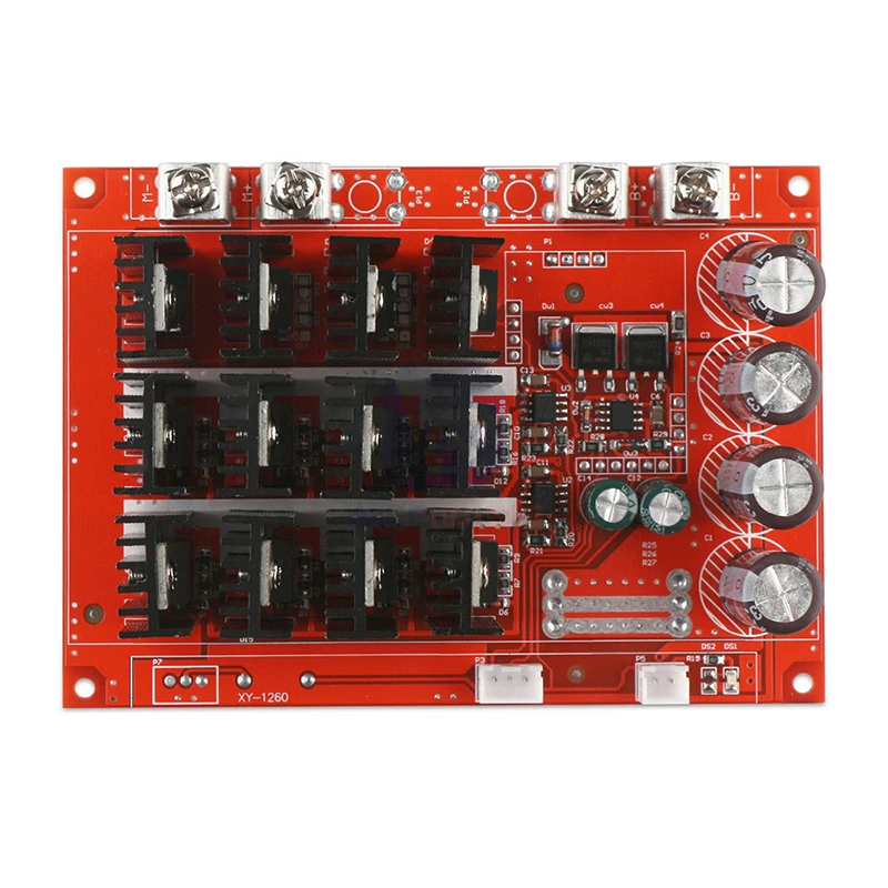 10-50V 60A 3000 Вт DC мотор Скорость Управление модуль PWM HHO RC Управление; с чехол для детей возрастом от 12V 24V 48V 3000W Удлинитель силовой выключатель