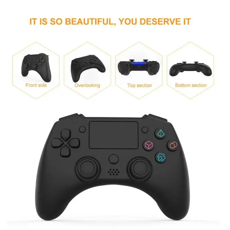 Alloyseed беспроводной Bluetooth PS4 игровой контроллер Джойстик для sony PlayStation 4 PRO SLIM Игровая консоль ПК Паровая игра аксессуары