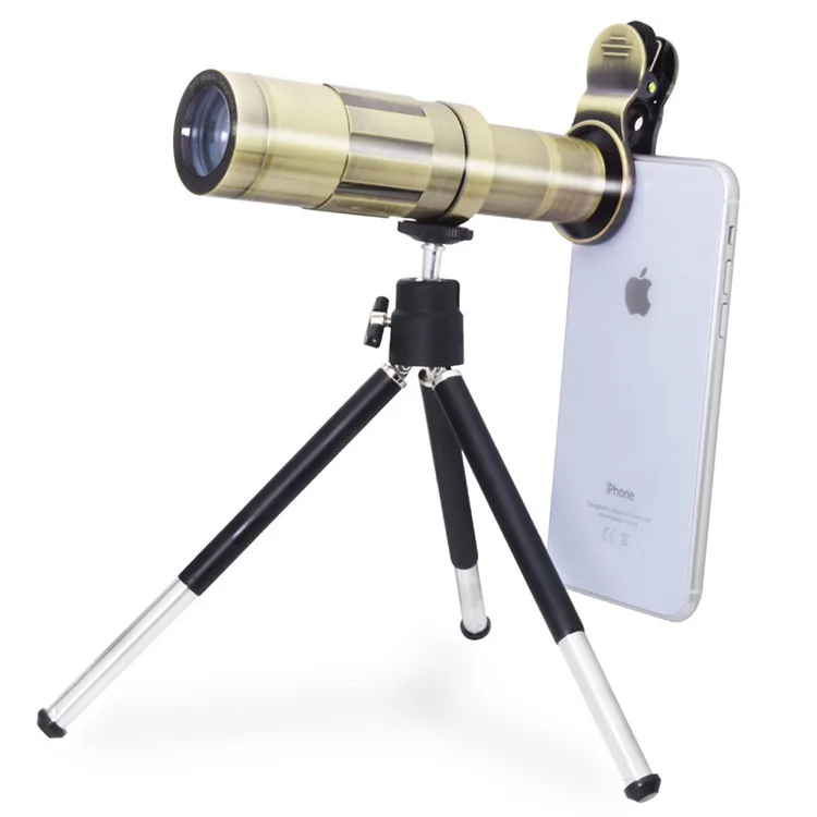 

Upgraded 20X Mobile Phone Peripheral Telescope Universal 20 Times Telephoto Lens Extraposition Mobile Phone Lens High-definition