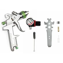 Распылитель 2,5 мм сопло HVLP гравитационный подающий электроинструмент Мини-распылитель краски для краски автомобиля Аэрограф распылитель