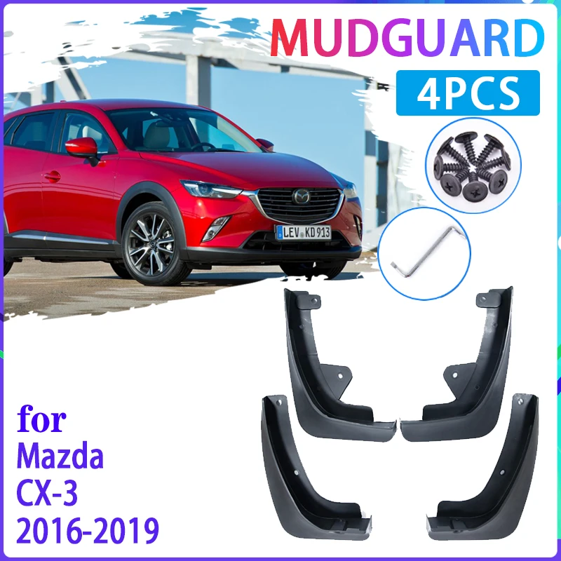 Брызговики для Mazda CX-3 2016 ~ 2019 CX3 CX 3 2017 2018 | Автомобили и мотоциклы