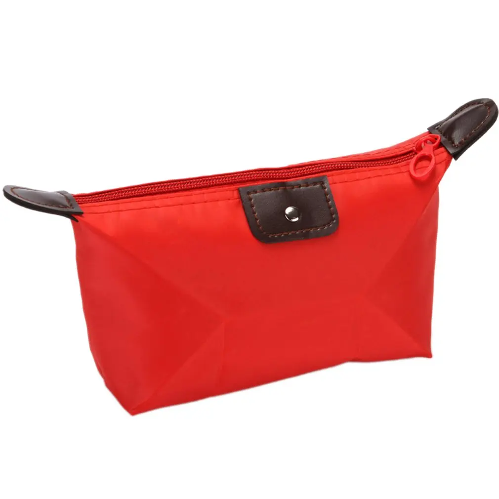 

Fashion Practical Waterproof Cosmetic Handbag Zipper Makeup Case Tote Bag Toiletry Organizer Outdoor Travel Casual Storage Bag