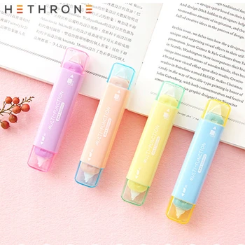 

Hethrone 1PC Popular Mini Small Double head multifunction Correction TapeAltered Tapes With adhesive School Writing Corrector To