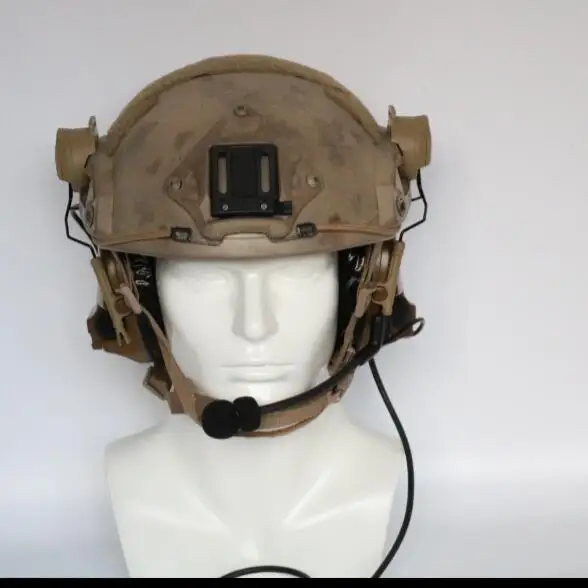 TAC-SKY COMTAC III helmet bracket silicone earmuff version outdoor sports noise reduction pickup military tactical headset CB