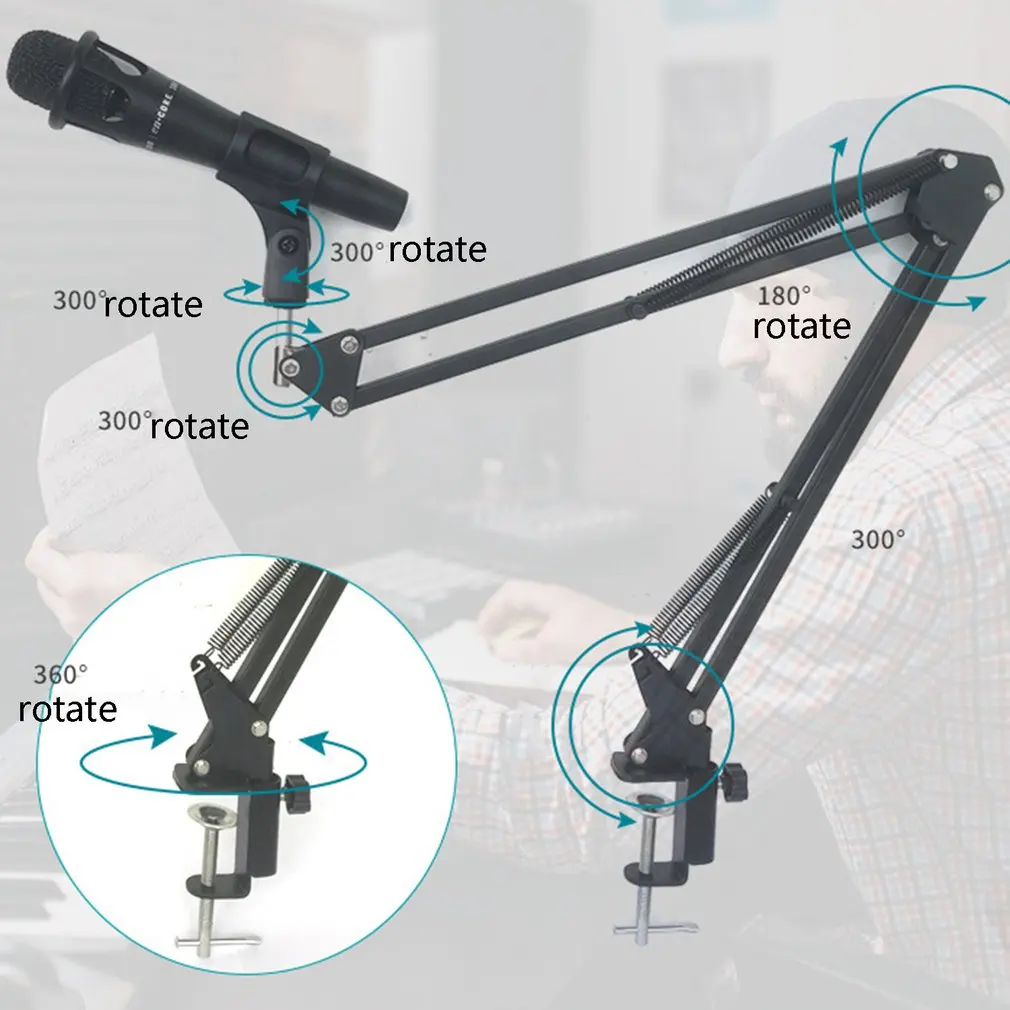 Pro настольная подставка для микрофона ножничная монтажный зажим Samson Blue Yeti