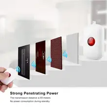 Sos 433 МГц беспроводной SOS Вызов Аварийная кнопка сигнализации Домашняя безопасность охранный Датчик Кнопка sos