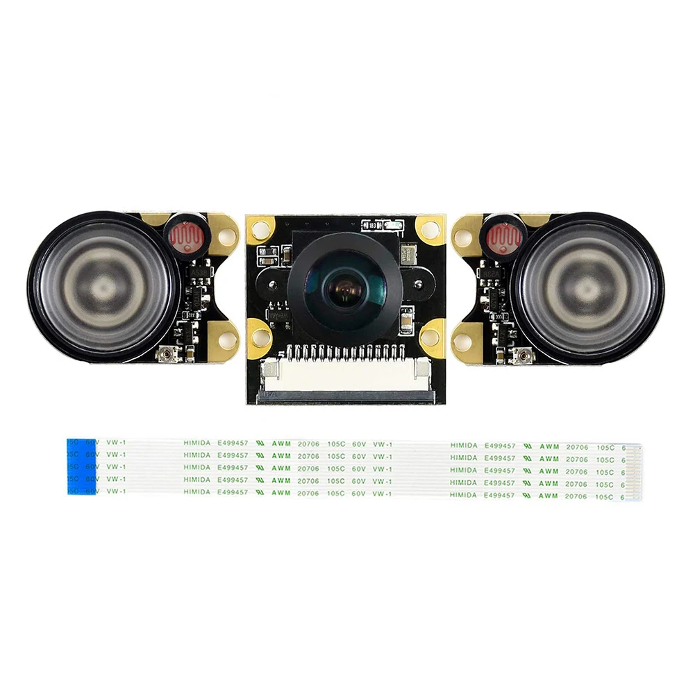 

160 Degree FOV Infrared Night Vision Camera Developer Kit Computer AI Project 8 Megapixels Face Recognition Accessories For