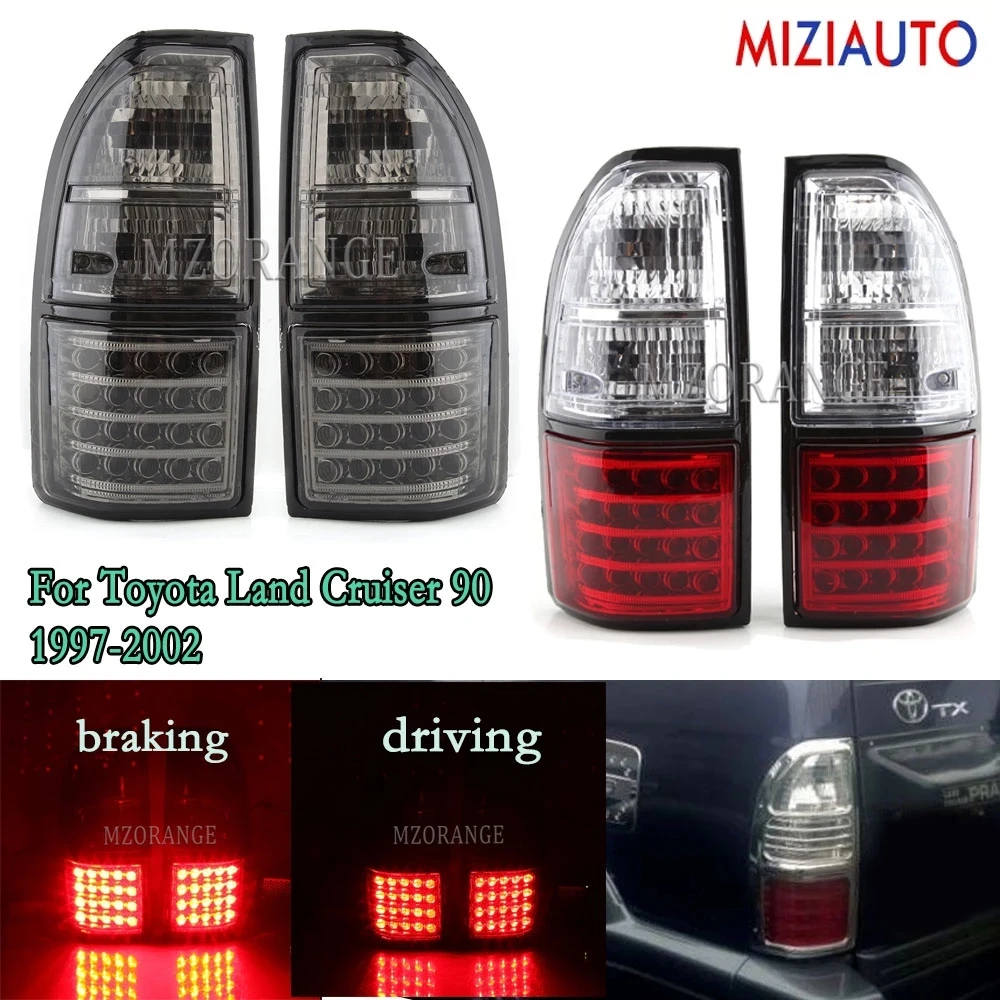 Tail Car Brake Led Light For Toyota Prado Land Cruiser 90 1997 1998 1999 2000 2001 2002 Turn