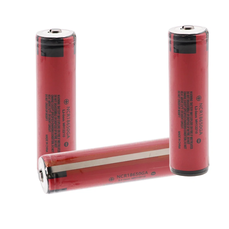 Оригинальная 18650 GA 3 7 v 3500mah литиевая аккумуляторная батарея сварка с защитой (PCB)