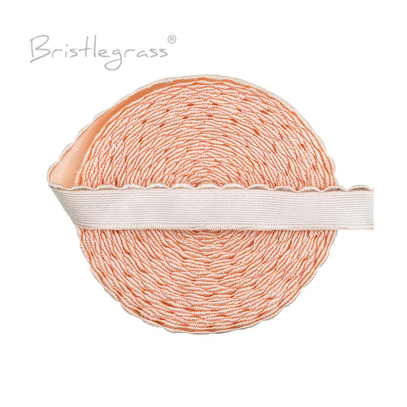 Borsten gras Plüsch Picot BH Gummiband 3/8 1/2 5/8 10mm 13mm Schulter gurt Band Stirnband Dessous Näh besatz 2 5 10 50 Yard – Detail 14