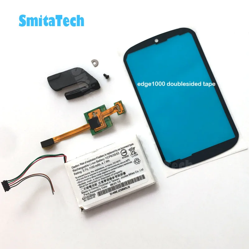 kit 1 Оригинальная печатная плата USB и microSD держатель батареи 361-00035-06 USB Черный резиновый колпачок для Garmin Edge 1000/EXPLORE ore 1000/Approach G8 - Цвет: kit 1