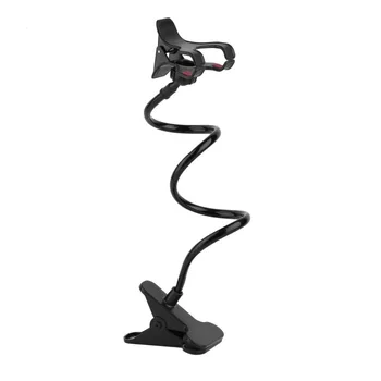 

Lazy Shelf Bedside Mobile Phone Holder Clip For Smart Phone Adjustable Stand Holder Desk Long Bending Foldable Support