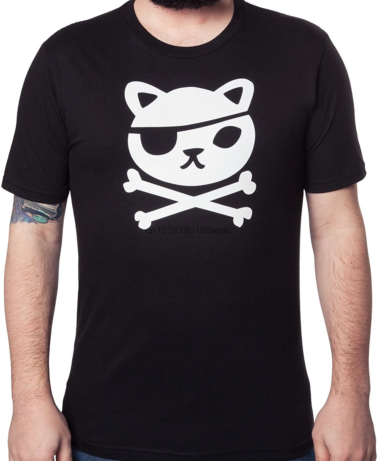 Футболка Homme Футболки Короткий вырез лодочкой Мужская светится в темноте Octonauts