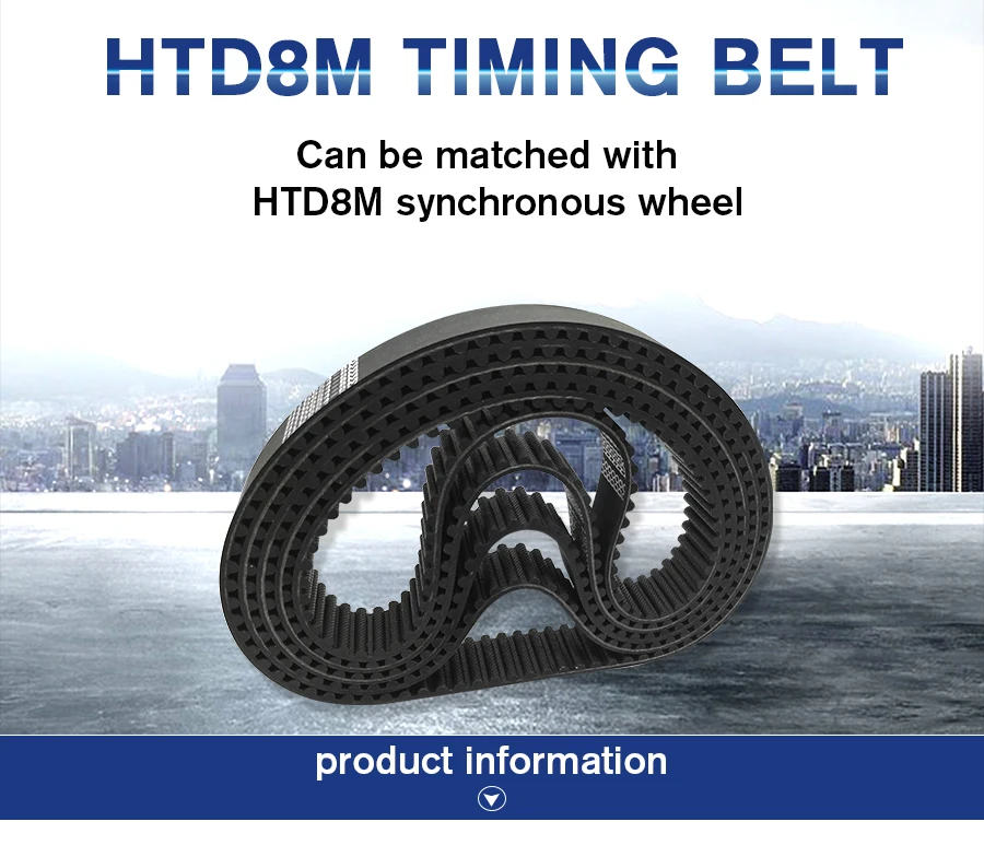 1232 passo = 8mm, transmissão industrial, cinto dentado, larga 15 20 1240