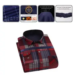 Camisa de inverno na moda ajuste único breasted cardigan camisa masculina camisa masculina